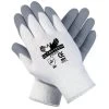 Foam Nitrile Coated Gloves, Medium, Gray/White (12 DOZ) - MCR 9674M