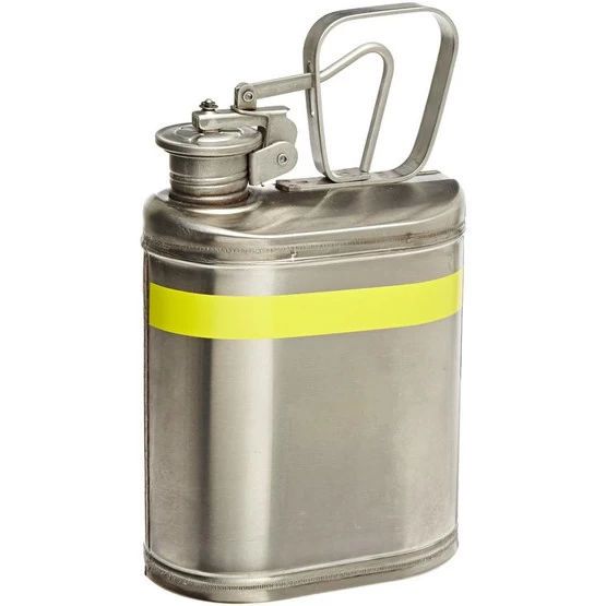 Eagle Manufacturing 1301 1 Gallon Laboratory Stainless Steel Safety Cans 1 Eagle Manufacturing 1301 1 Gallon Laboratory Stainless Steel Safety Cans