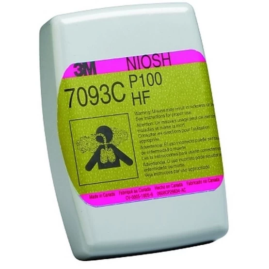 Particulate Filter 7093, P100, Nuisance Level Organic Vapor/Acid Gas, Magenta/Olive (12 BX) - 3M 7093C 1 Particulate Filter 7093, P100, Nuisance Level Organic Vapor/Acid Gas, Magenta/Olive (12 BX) - 3M 7093C