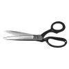 Inlaid Bent Handle Industrial Shears, 10.375 In OAL, Black, Sharp - Wiss W20