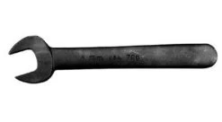 Single Head Open End Wrenches, 1 1/4 In Opening, 12 In Long, Black - Martin 8