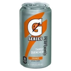 G Series 02 Perform Thirst Quencher Ready-to-Drink Can, 11.6 Fl Oz, Orange (24 CA) - Gatorade 902