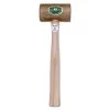 Rawhide Mallet, 11 Oz, 3-1/2 In L, Wood Handle - Garland Mfg 11004