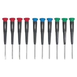 10-Piece Mini-Screwdriver Sets, Phillips; Torx; Slotted - General 690