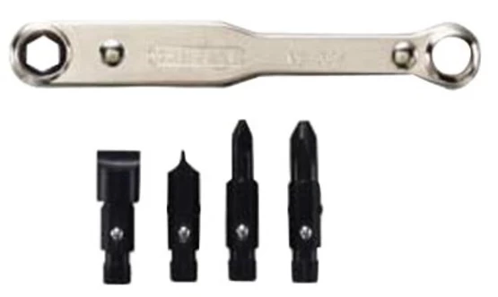 Ratchet Offset Screwdriver Sets, Phillips; Slotted, 5 Piece (5 ST) - General 8071