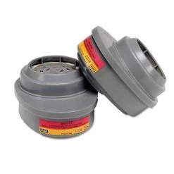 Advantage Respirator Cartridge, Organic Vapor/Acid Gas, GMC/P100, Yellow/Magenta (2 PK) - MSA 815364