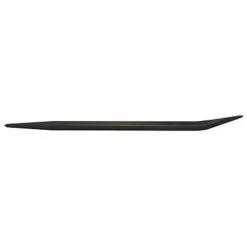 Line-Up Pry Bar, 20", 3/4", Offset Chisel/Straight Tapered Point, Black Oxide - Mayhew 40002