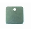 C.H. Hanson 41423 1" Stainless Steel Square Blank Tags 100 Pk