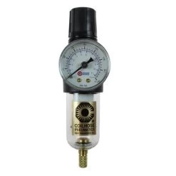 Coilhose Pneumatics Mfc2-g 1/4" Mini Integral Filter/regulator W/ Gauge