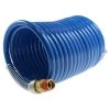 Coilhose Pneumatics S38-17b 3/8" Id X 17', 3/8" Mpt Swivel Stowaway Hd Nylon Air Hose, Coiled Hose