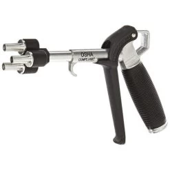 Coilhose Pneumatics Typ3806 3/8" Typhoon Blow Gun, 6" Ext & Multi-jet Tip