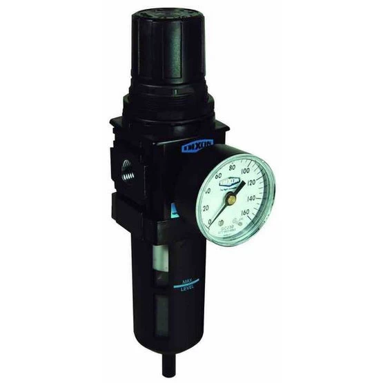 Dixon Valve B18-02AG 1/4" Compact Filter/regulator, Auto Transparent Bowl W/guard, 88 Scfm 1 Dixon Valve B18-02AG 1/4" Compact Filter/regulator, Auto Transparent Bowl W/guard, 88 Scfm
