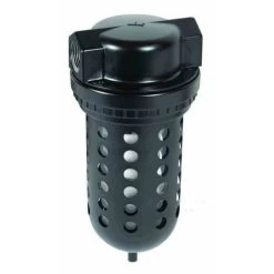 Dixon Valve F30-06M 3/4" Jumbo Airline Filter, Manual Drain, Transparent Bowl W/guard