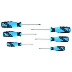 Gedore 3c-Screwdriver Set 6 Pcs Ph+Pz 0-1-2 | 2160 PHZ-06