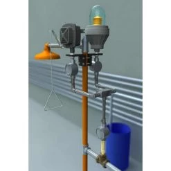 Guardian AP275-705C1D1 Combination Strobe Light And Alarm Horn For Safety Stations, With Remote Sensing Flow Switch Assembly, Designed For Class 1, Division 1 Environment