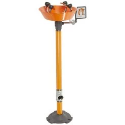 Guardian G1704P Widearea Eye/face Wash, Pedestal Mounted, Plastic Bowl