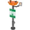 Guardian G1786 Eye/face Wash, Pedestal Mounted, All-pvc Construction