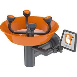 Guardian G1792 Widearea Eye/face Wash, Wall Mounted, All-pvc Construction
