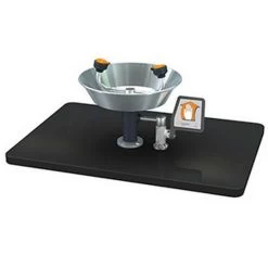 Guardian G1822 Eyewash, Deck Mounted, Stainless Steel Bowl