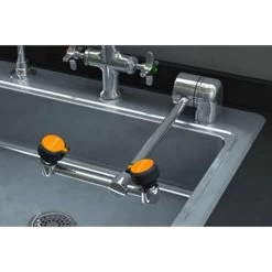 Guardian G1849 Eyewash, Deck Mounted, Autoflow 90° Swing-down