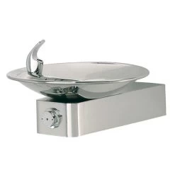 Haws 1001hps Barrier Free Drinking Fountain, Stainless Steel Bowl