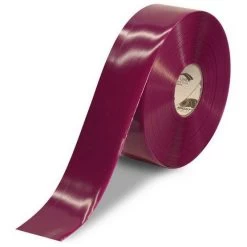 Mighty Line 3rp 3" Purple Solid Color Tape, 100' Roll