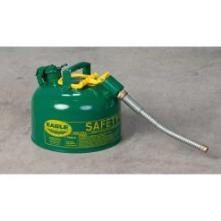 Eagle Manufacturing U2-26-SG 2 Gallon Type Ii Green Safety Can W/ 7/8" O.d. Pour Spout