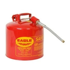 Eagle Manufacturing U2-51-SX5 5 Gallon Type II Red Safety Can W/ 5/8" O.d. Pour Spout