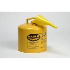 Eagle Manufacturing U2-51-SY 2 Gallon Type Ii Yellow Safety Can W/ 7/8" O.d. Pour Spout