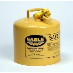 Eagle Manufacturing UI-50-SY 5 Gallon Type I Yellow Safety Can