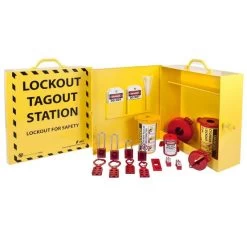 Zing 2722 Lockout Cabinet With Aluminum Padlocks - Stocked
