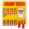 Zing 7114 Lockout Station, 8 Padlock, Stocked