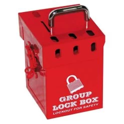 Zing 7286 Mini Group Lock Box - Red 7